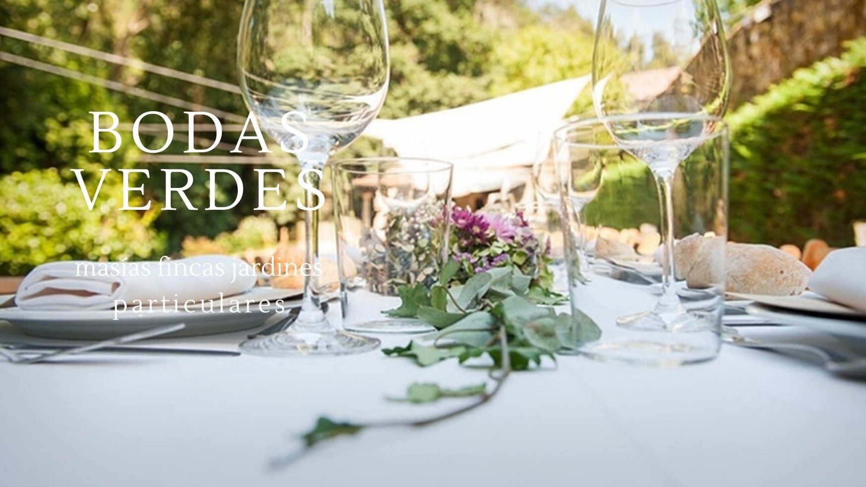 Wedding Planner Madrid bodas en jardines